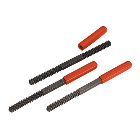 Sealey AK313 - Thread Restoring File Set 3pc | UKtools