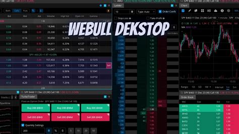 Options layout on webull desktop - YouTube