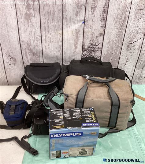 Olympus Fujifilm Bell & Howell Kodak Canon Ricoh Camera Bundle Digital ...