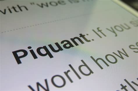 Piquant Dictionary Definition Stock Photo - Download Image Now - 2015 ...