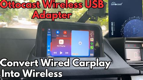 Convert Wired Apple CarPlay into Wireless CarPlay||How to use Apple ...