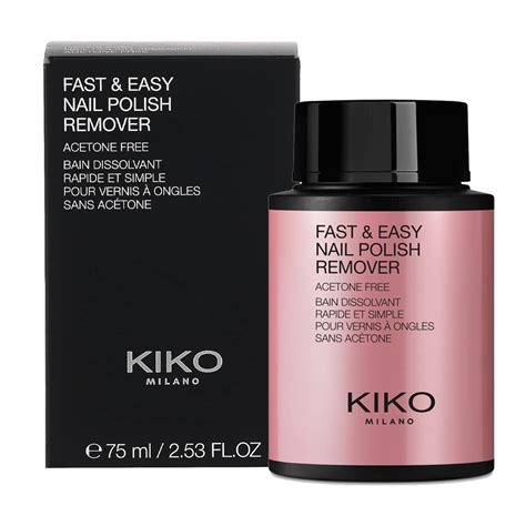 KIKO Acetone Free Nail Polish Remover Fast & Easy - 02 at Nice One KSA