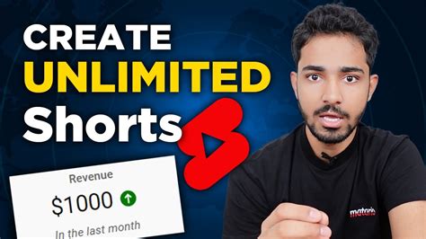 Create Unlimited Shorts: Make Money with YouTube Automation 😱 - YouTube