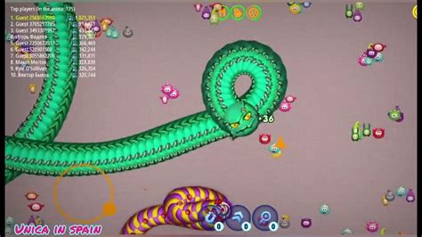 WORMSZONE.IO TOP 01 | GIANT ANGRY SLITHER SNAKE GAMEPLAY #32 - YouTube