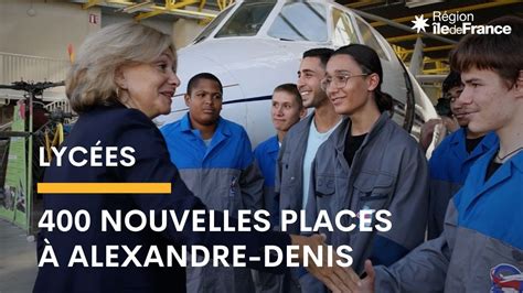 Inauguration du lycée Alexandre-Denis à Cerny