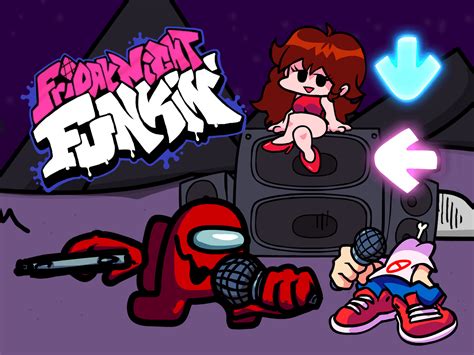 Game Friday Night Funkin vs Impostor Among Us — play online free