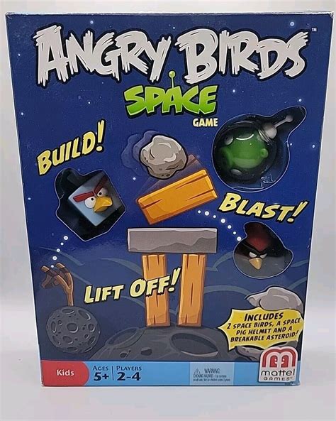 Mattel Angry Birds Space Game X6913 for sale online | eBay in 2025 ...
