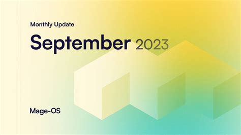 September 2023 Update - Mage-OS