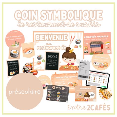 Le restaurant de sushis (coin symbolique)