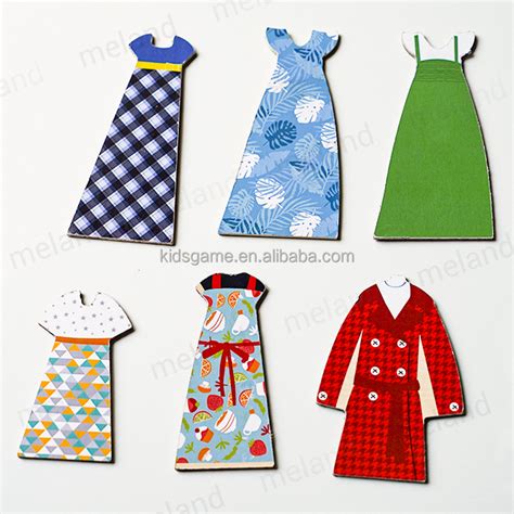 Kids Wooden Magnetic Jigsaw Puzzle Dress Up Diy Early Educational Toys ...