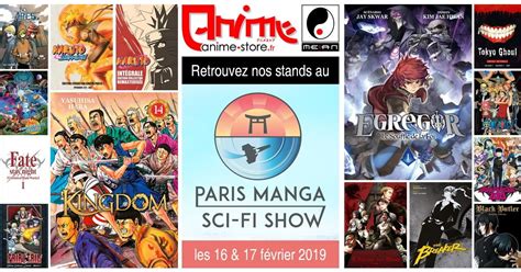 Retrouvez le stand d'Anime Store et Meian au salon de Paris Manga & Sci ...
