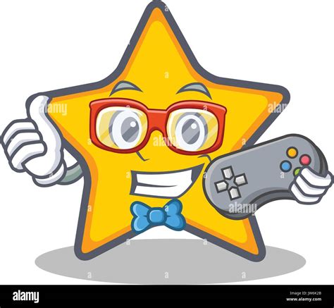 Gamer star character cartoon style Stock Vector Image & Art - Alamy