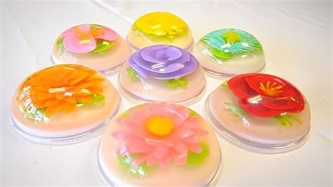 Instructions on how to make 3D jelly with a unique and beautiful needle