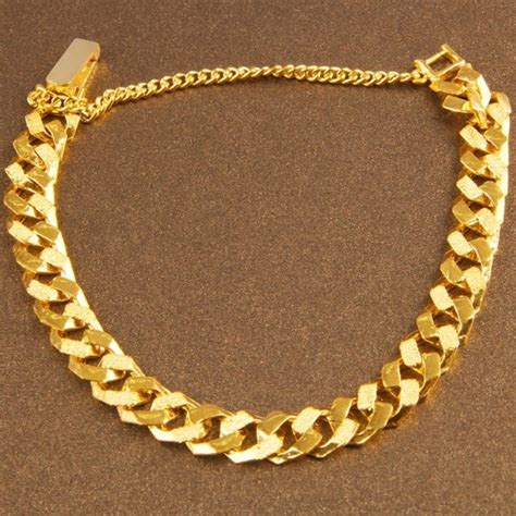 24k 순금 팔각 체인 팔찌 26.25g