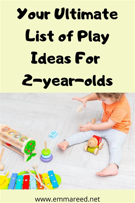 Home Play Ideas For 2-Year-Olds – Emma Reed