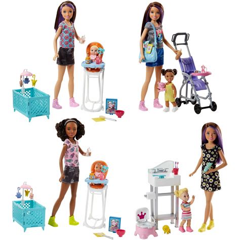 Barbie Skipper Babysitters Inc. Doll and Playset (Styles May Vary ...