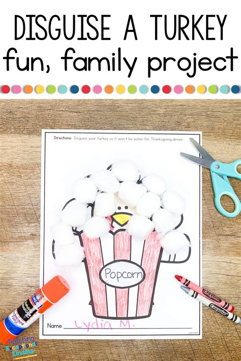 Turkey Activities For Kindergarten