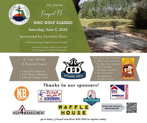 2nd Annual Freeport Florida Disc Golf Classic “Sponsored by Dynamic ...