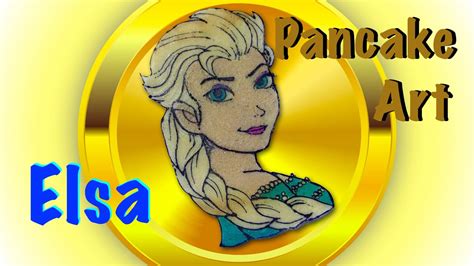 Pancake Disney Frozen (Elsa) - KT's Dad Pancake Art