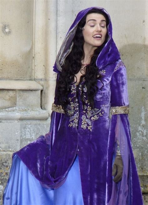 Morgana purple dress | Katie mcgrath, Dress, Medieval fashion