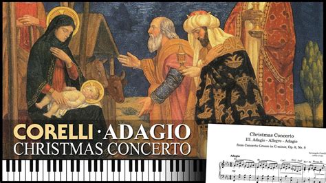 Christmas Concerto, ADAGIO (A. Corelli) - Piano arrangement [from ...