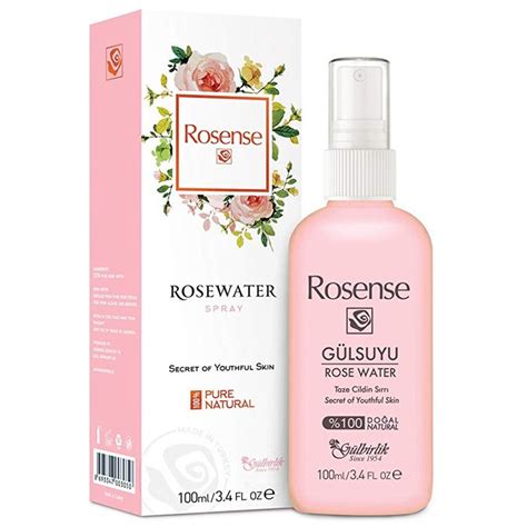 Rosense Natural Traditional Turkish Rose Water Essence-Spray ...