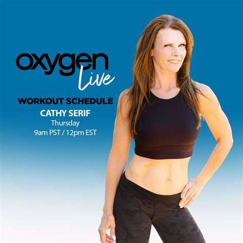 Oxygen Live Workout Schedule | Workout schedule, Total body workout ...