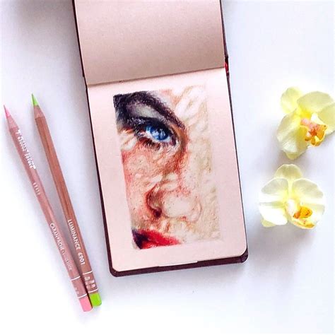 Colored pencil drawing on sketchbook | Sketch book, Colored pencil ...