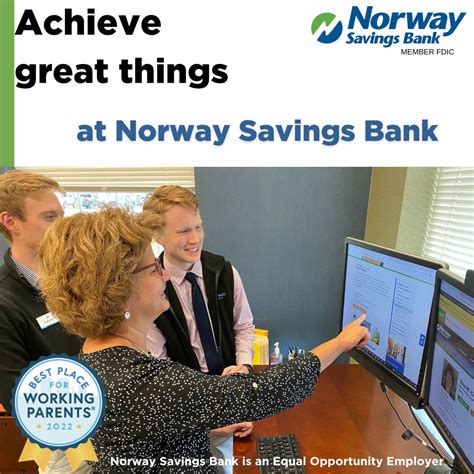 Norway Savings Bank on LinkedIn: Do you strive to achieve great things ...