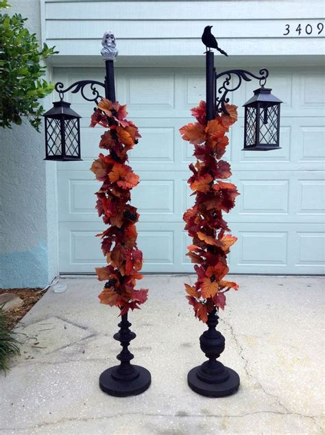 Halloween lamp posts in 2024 | Halloween lamps, Easy halloween ...
