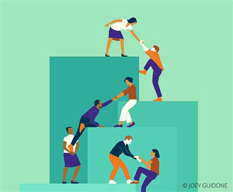 Helping Each Others | Conceptual illustration, Support illustration ...