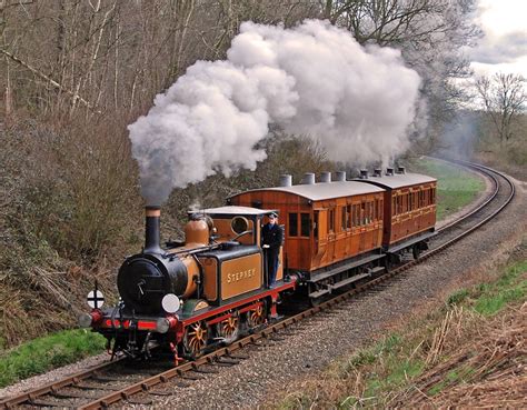Bluebell Railway - Stepney | Steam trains photography, Railroad ...