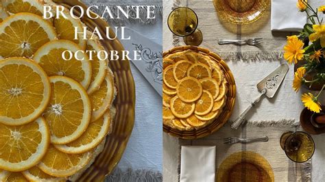 BROCANTE La Croix-Saint-Ouen / HAUL OCTOBER / RETURN from BROCANTE