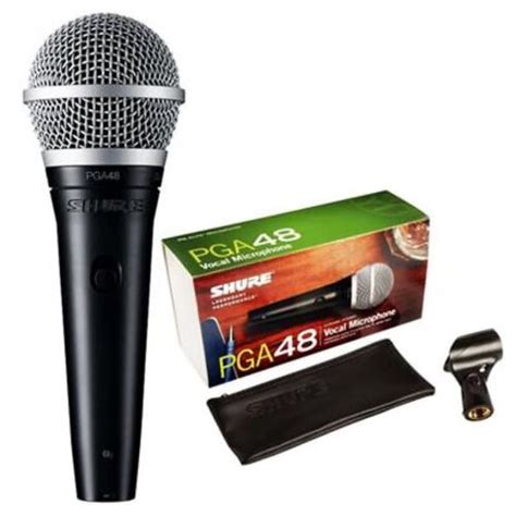 Shure PGA48 Cardioid Dynamic Vocal Microphone (PGA48-LC) | Global ...
