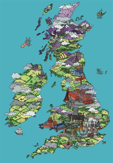 Uk Design Map Photo by andycouncil | Photobucket | Map of britain ...