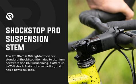 REDSHIFT ShockStop PRO Suspension Stem for Bicycles, Shock-Absorbing ...