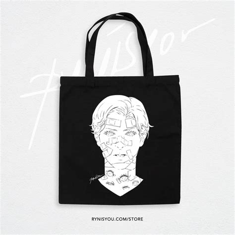 Eye See You Totebag - Cotton Black – chub.my