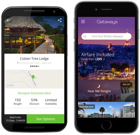 Daily Deals Site Groupon Debuts A New App, Getaways, For Travel And ...