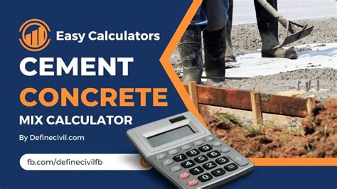 Cement Concrete Calculator – Online calculate cement sand and aggregate ...