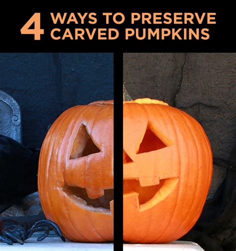 Preserve Carved Pumpkins With These Four Easy Hacks | Pumpkin carving ...