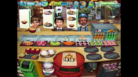 Cooking fever sushi restaurant level 39 - YouTube