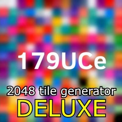2048 tile generator deluxe v101.75 (fixed) - OpenProcessing