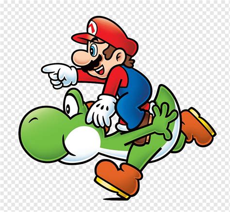 Mario & Yoshi Yoshi's Story Super Mario World Mario Bros., mario, png ...