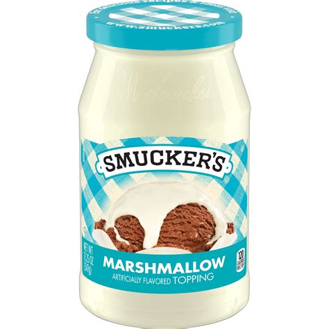 Smucker's Marshmallow Flavored Spoonable Ice Cream Topping, 12.25-Ounce ...