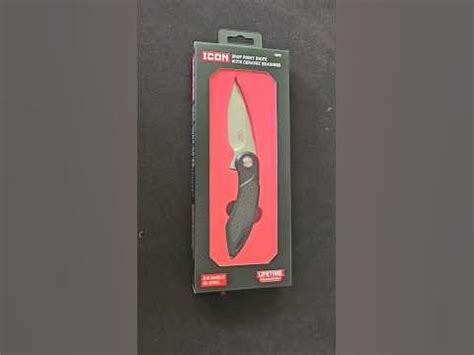 Icon EDC knife from Harbor Freight - YouTube