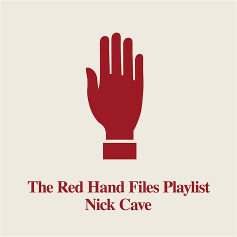 Nick Cave - The Red Hand Files - Issue #250 - … Can you recommend a ...
