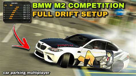 My Drift Settings for BMW M2 Competition in Car Parking Multiplayer New update 4.8.4.6