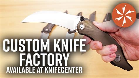 Custom Knife Factory Folding Knives Now Available at KnifeCenter.com ...