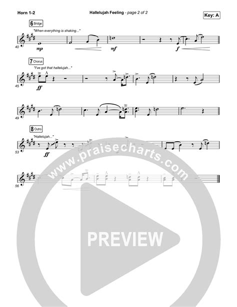 Hallelujah Feeling French Horn Sheet Music PDF (Caleb & John ...