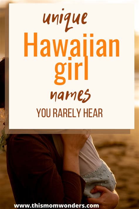 Super Rare Hawaiian Girl Names Perfect For Your Princess in 2020 ...